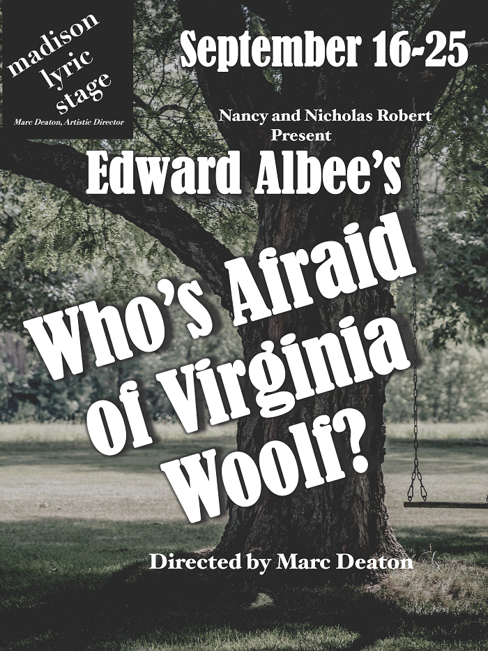 Madison Lyric Stage presents Edward Albee's Who's Afraid of Virginia Woolf?